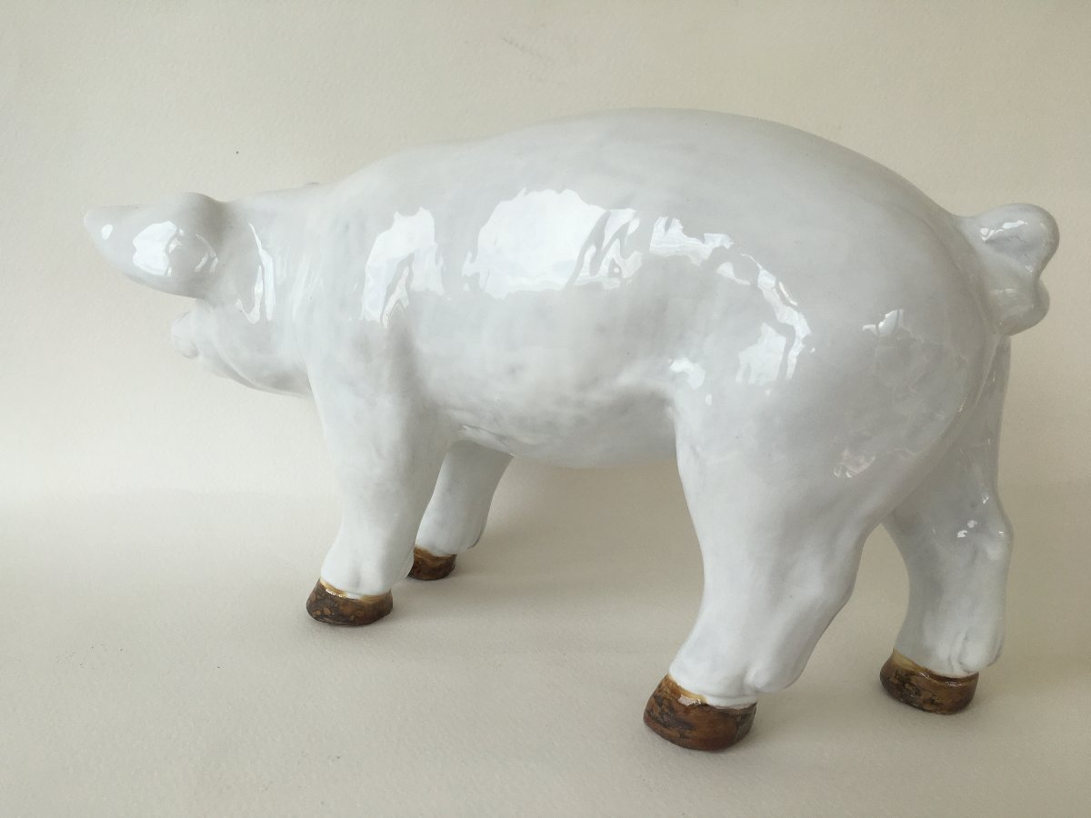 Faïence de Bavent Poterie du Mesnil cochon-photo-3