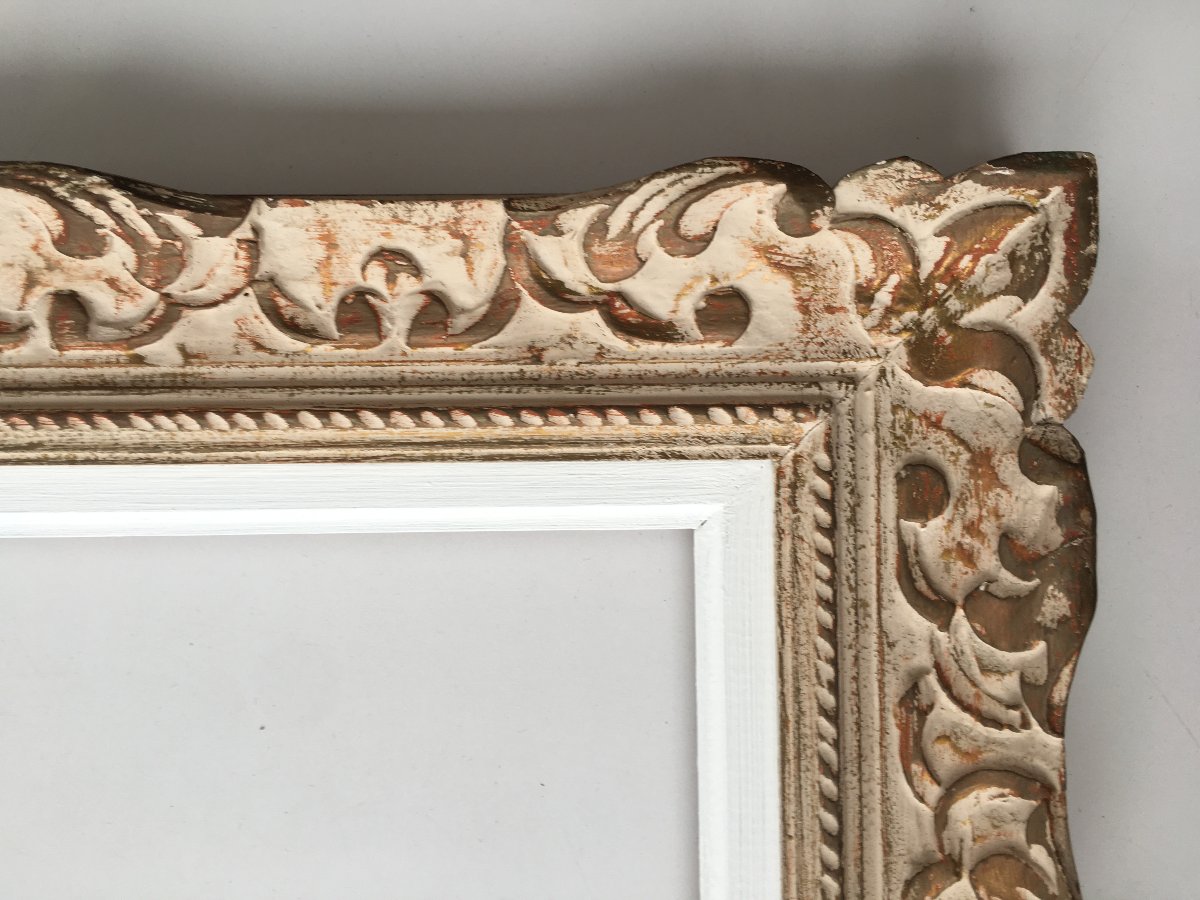 Montparnasse Frame, Size 4f, For A 33x24 Cm Painting-photo-1