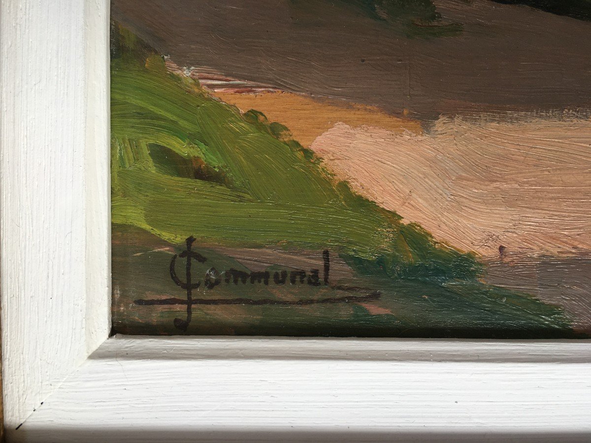 Table Painting Joseph Communal Painter From Savoy Le Mont Granier-photo-4