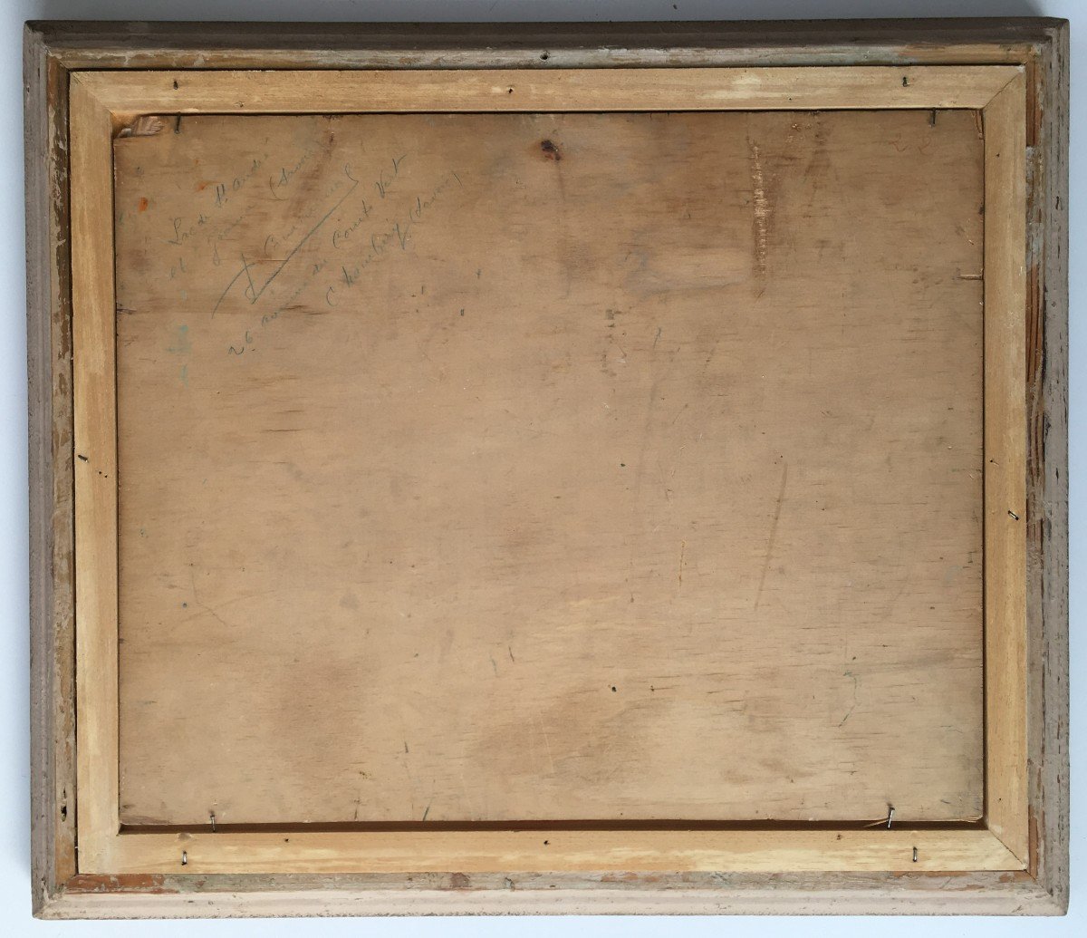 Table Painting Joseph Communal Painter From Savoy Le Mont Granier-photo-1