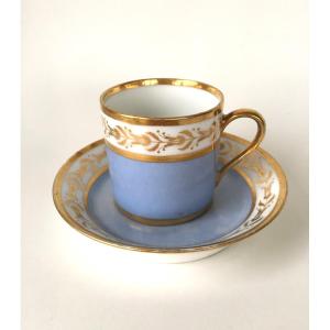 tasse litron en porcelaine Empire 1812 Manufacture Impériale de Sèvres
