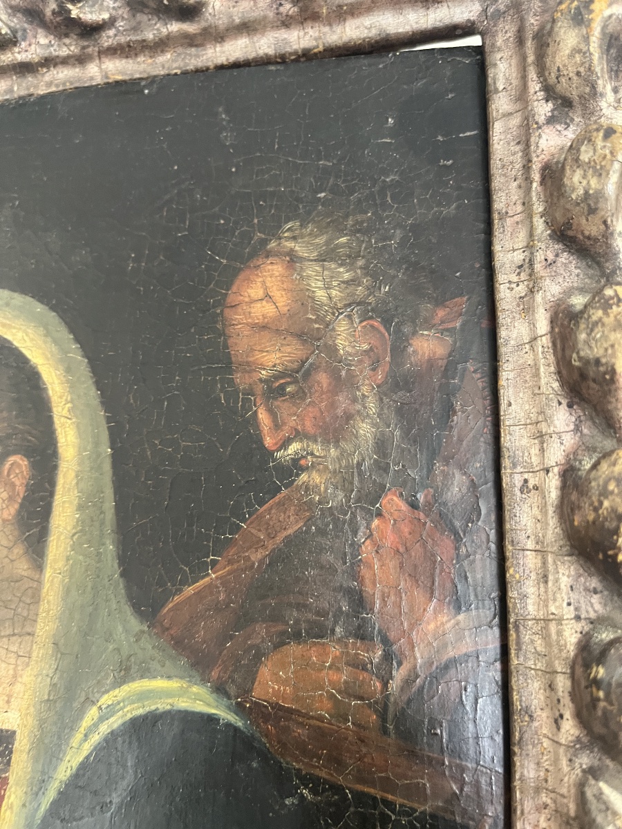 17th-century Painting Of The Virgin And Child-photo-3