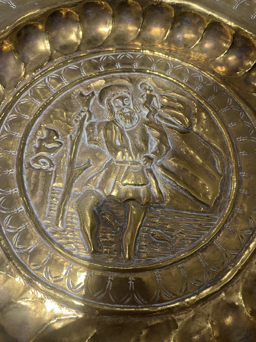 St. Christopher Offering Plate -photo-4