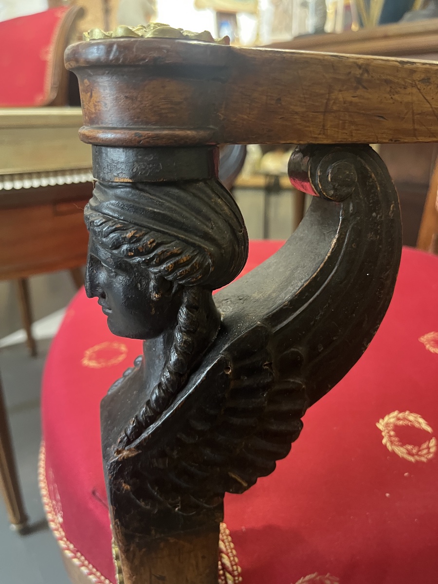 2 fauteuils « retour d’Egypte » empire-photo-3