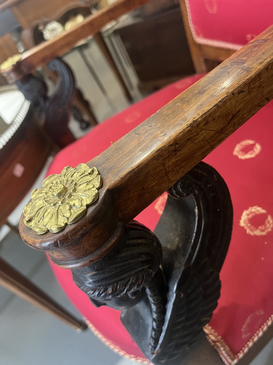 2 fauteuils « retour d’Egypte » empire-photo-6