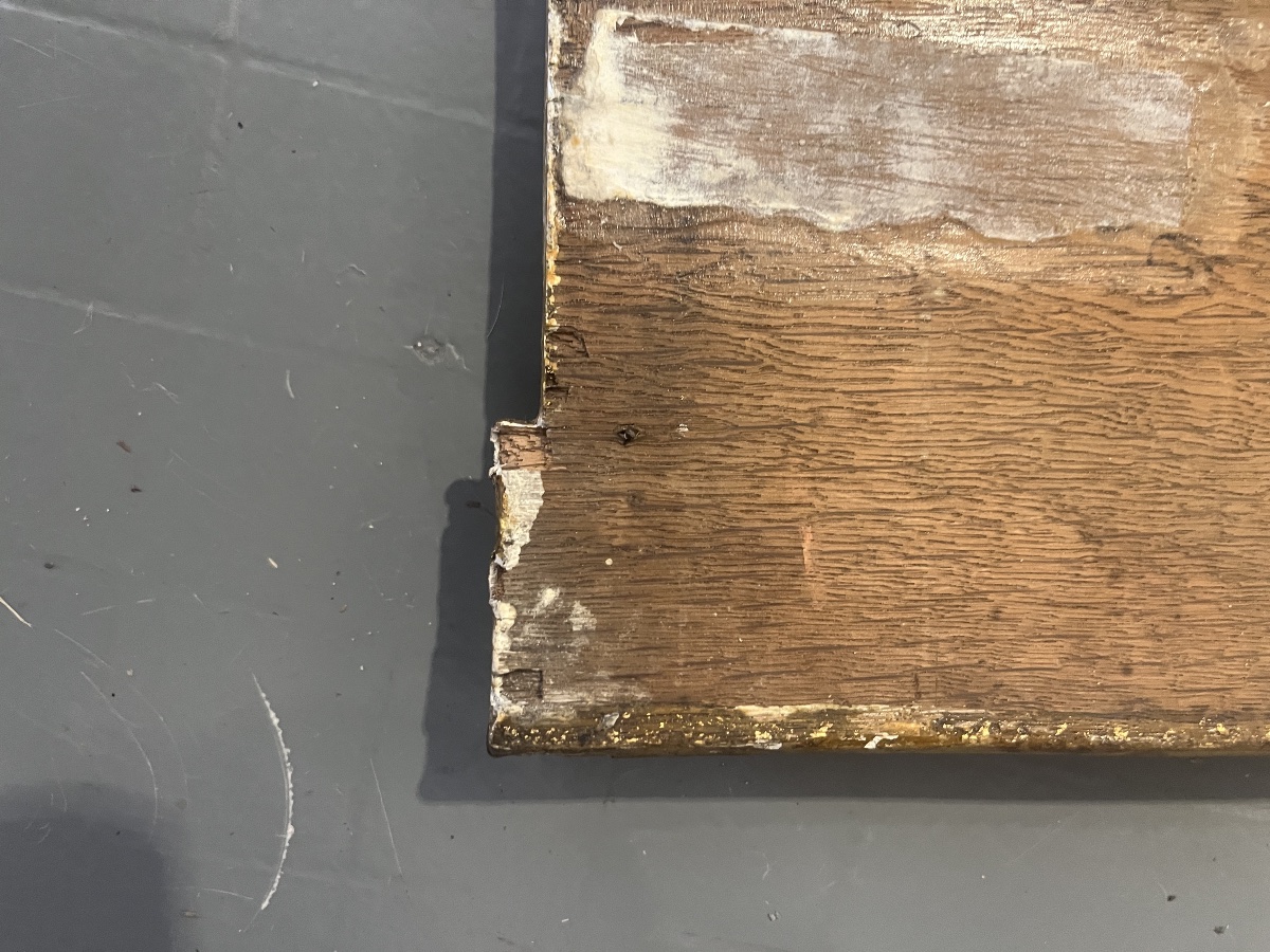 Élément de Retable bois doré -photo-1
