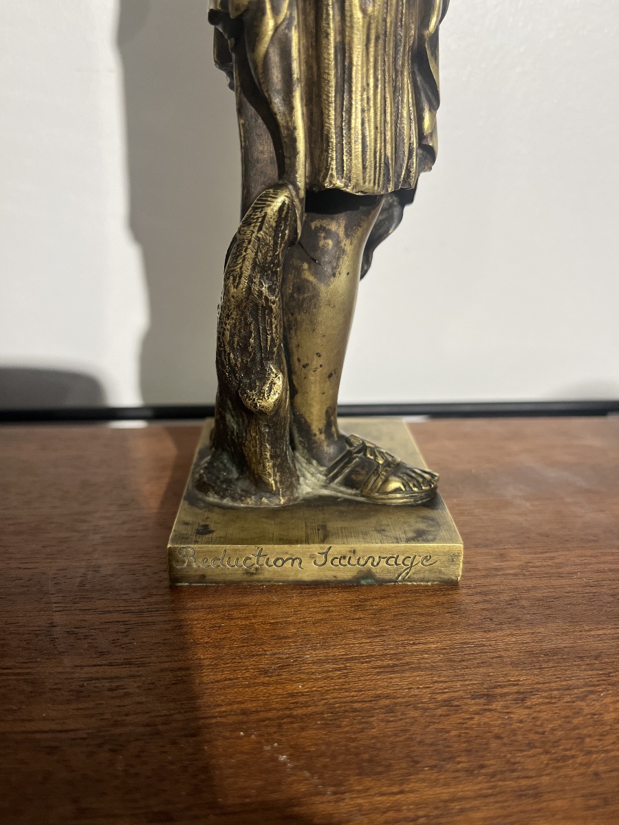 Diane de Gabies –  bronze XIXe siècle-photo-2