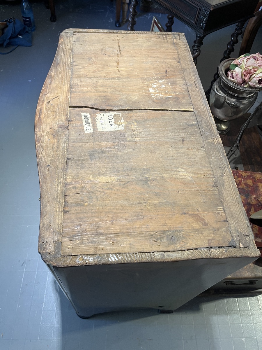 Commode entre - deux époque Régence XVIII -photo-3