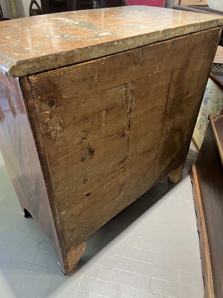 Commode entre - deux époque Régence XVIII -photo-4