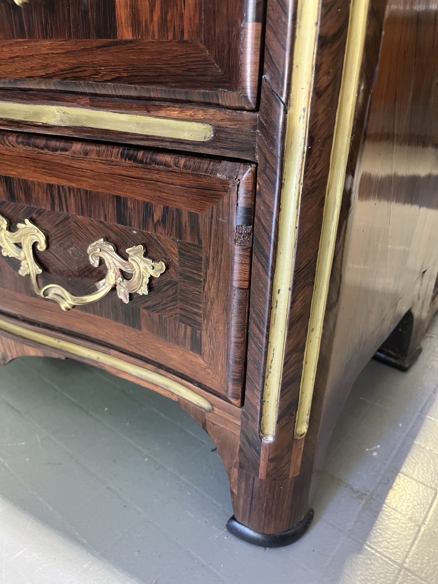 Commode entre - deux époque Régence XVIII -photo-2
