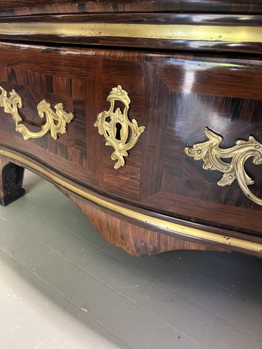Commode entre - deux époque Régence XVIII -photo-7