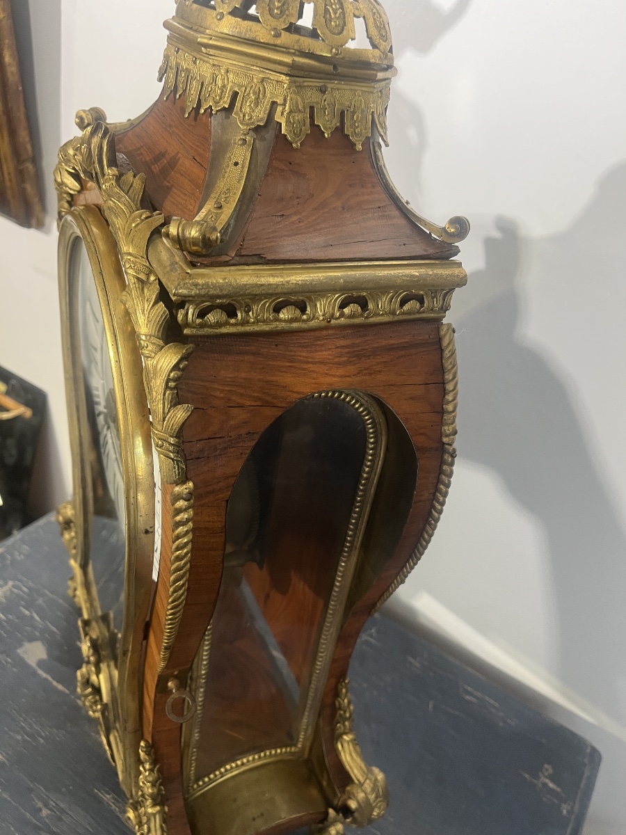 Period Louis XV Cabinet Signed By Thuret And Billon In Senlis – 18th Century-photo-4