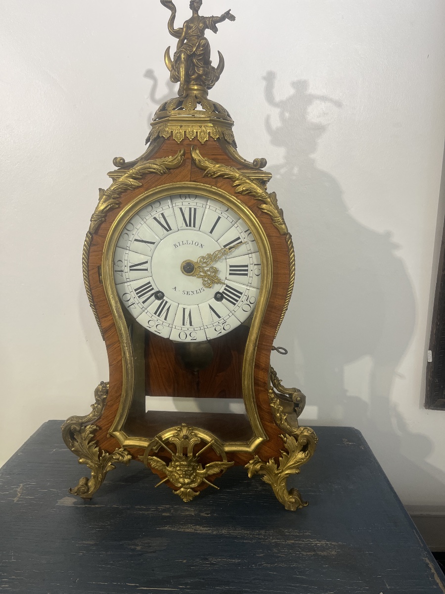 Period Louis XV Cabinet Signed By Thuret And Billon In Senlis – 18th Century