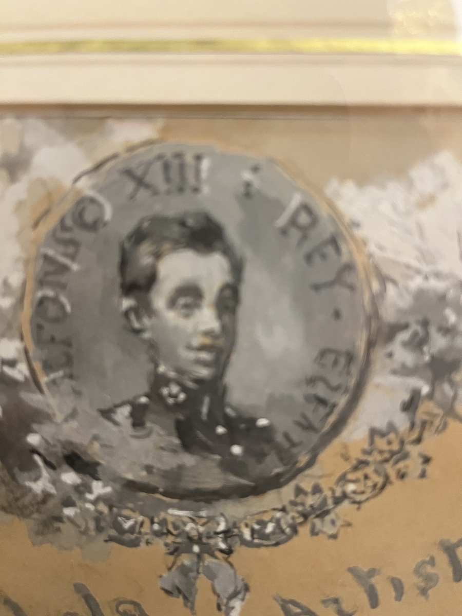 Vicente de Paredes – Projet de tombola artistique pour la Fondation Alphonse XIII Biarritz -photo-2