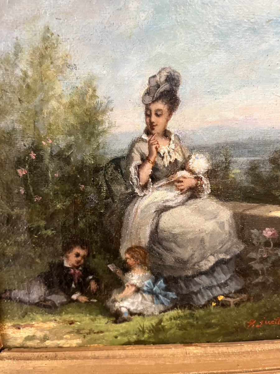 Tableau de P.Juette  XIX eme