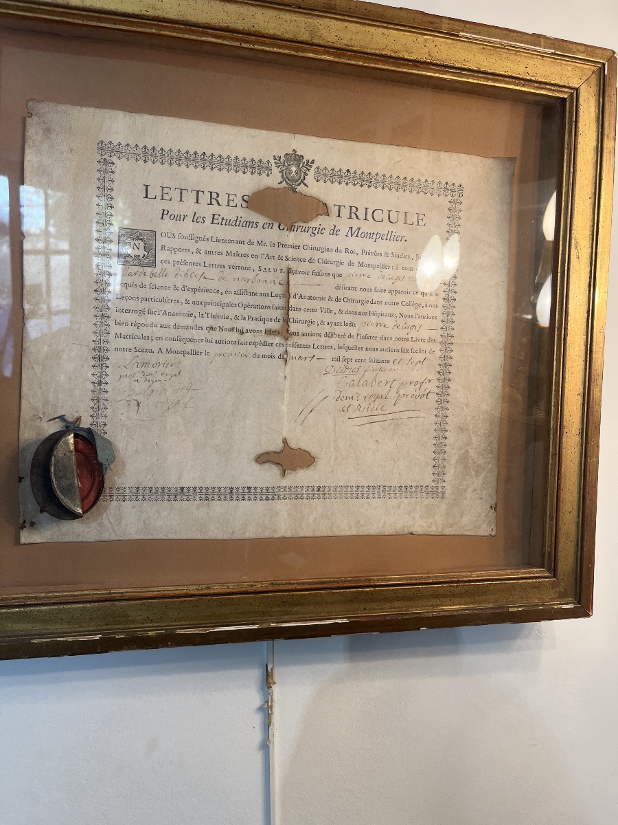 Enlistment Letters From The Montpellier Surgical Corps – 1767-photo-2