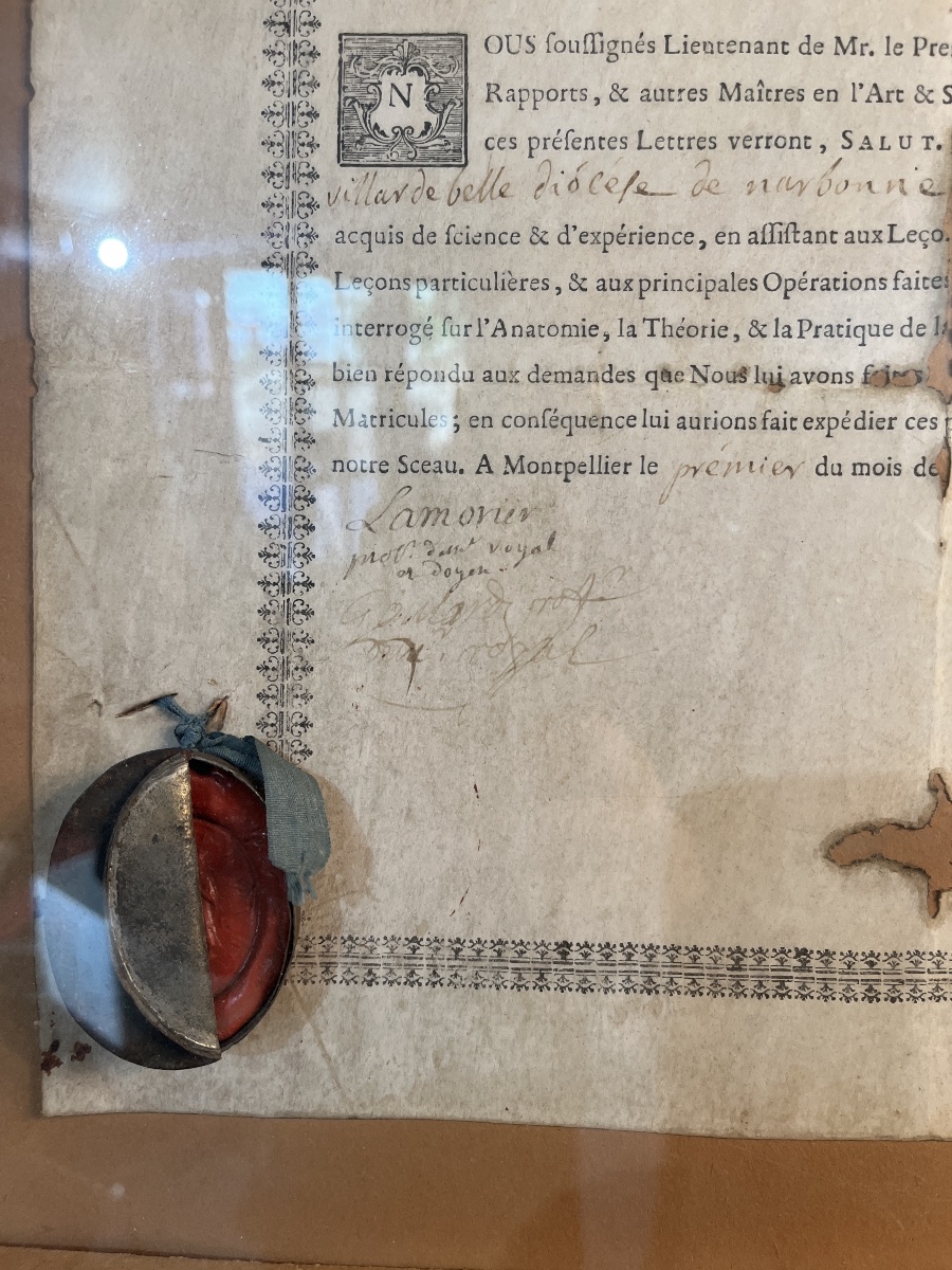 Enlistment Letters From The Montpellier Surgical Corps – 1767-photo-4