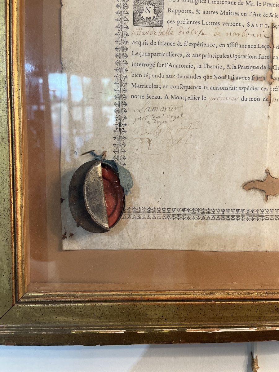 Enlistment Letters From The Montpellier Surgical Corps – 1767-photo-2