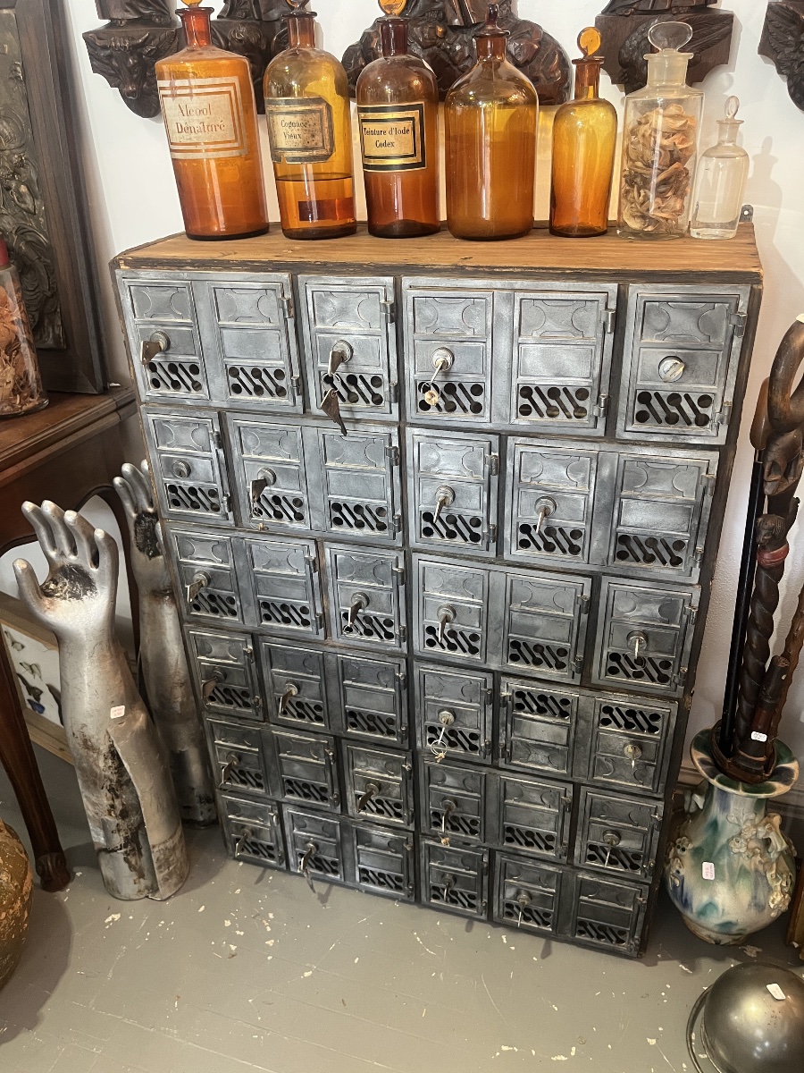Meuble de métier PTT  la poste  vintage 