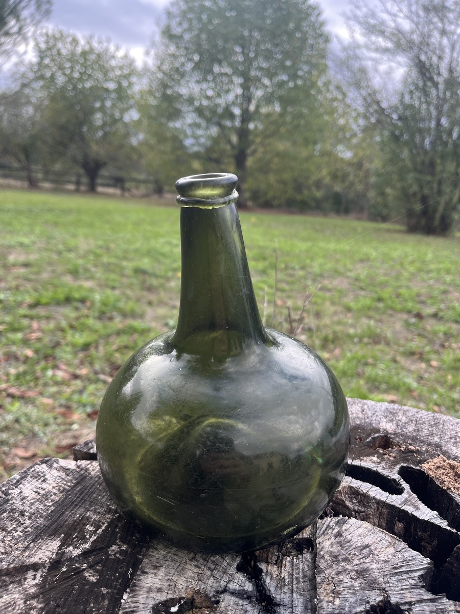 Bouteille oignon XVIII e-photo-4