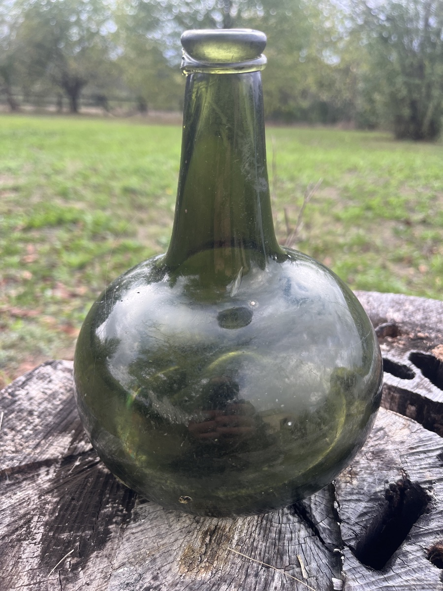 Bouteille oignon XVIII e-photo-2