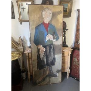 Grand Tableau de  Dujarric  180  x72