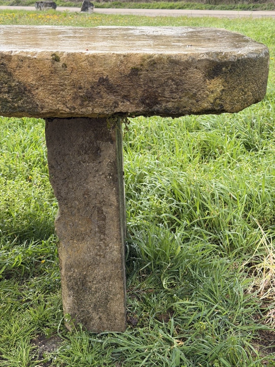 19th Century Stone Table-photo-3