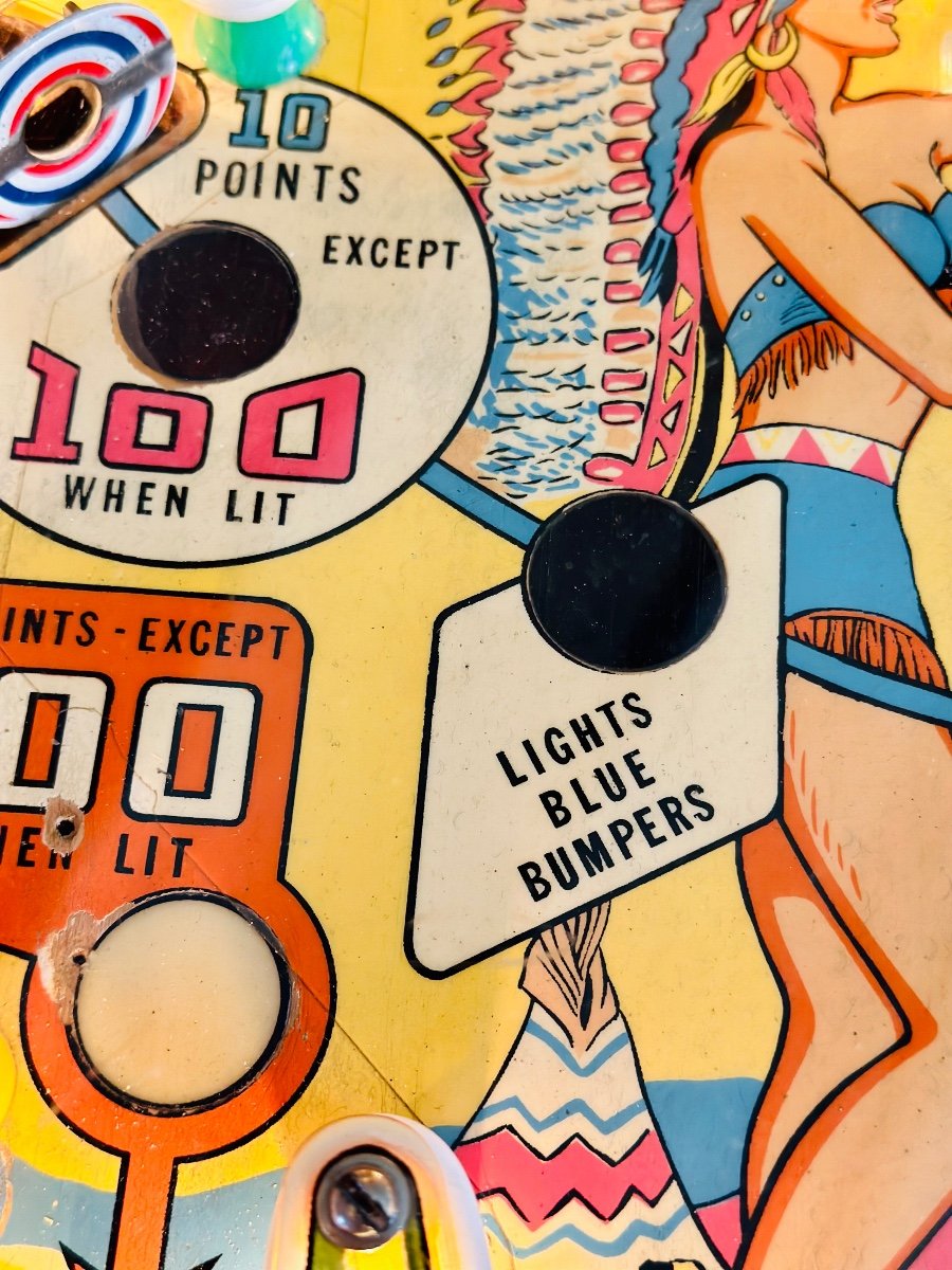 Pinball Machine Sunset Gottlieb's Chicago 1962-photo-1