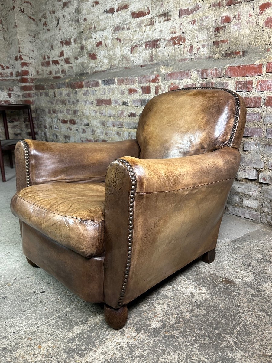 Leather Club Chair 1950's
