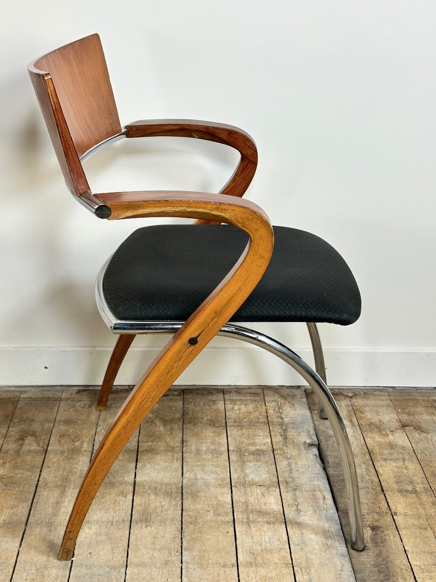 Fauteuils (la Paire) Modèle Cancan Par Komplot Design Pour Arro 1990-photo-3