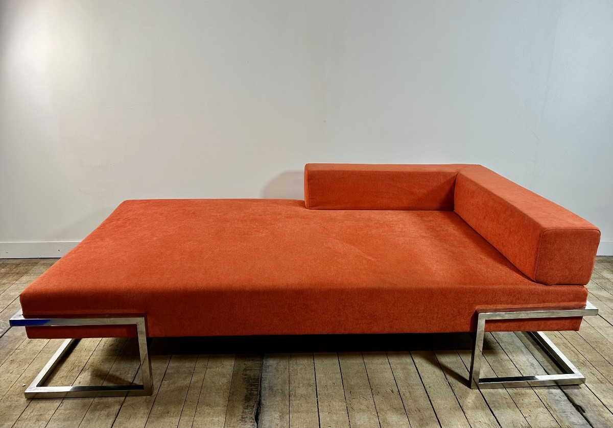 Orizzonte Sofa / Daybed By Luca Scacchetti Italy 1980 Farmhouse Flea Market