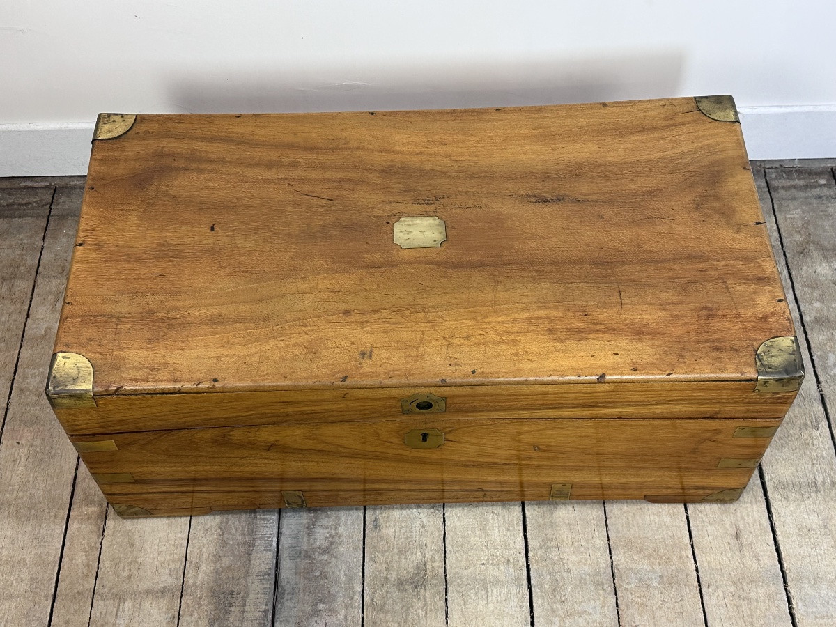 Banc Coffre De Rangement En Rotin Vintage 1960-photo-4