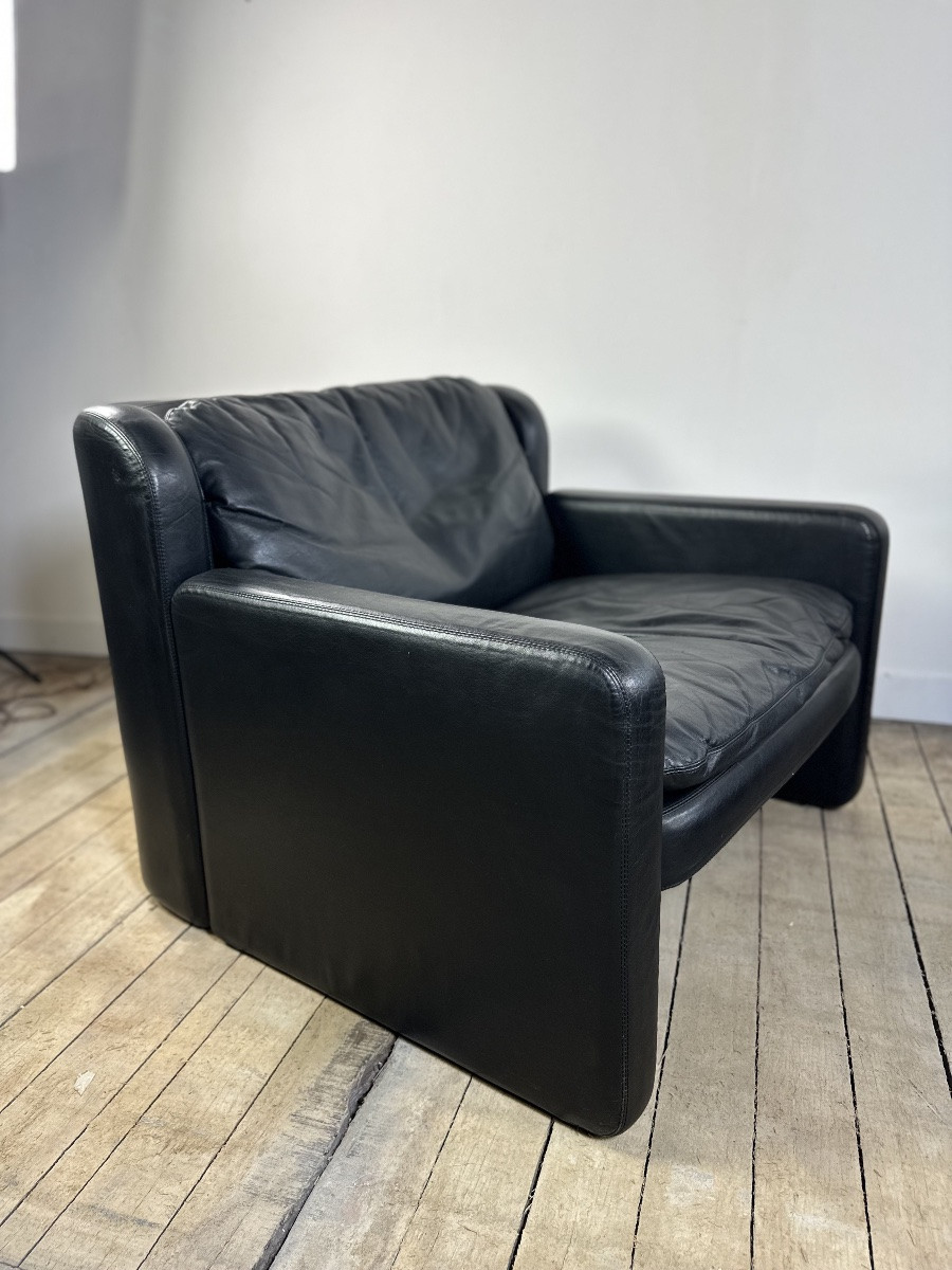 Fauteuils (la Paire) Italien Par Mario Marenco Pour Arflex 1970-photo-3