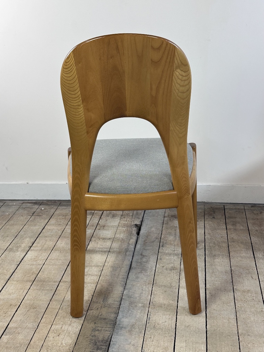 Chairs (series Of 6) Model Morten By Niels Koefoed Denmark 1970-photo-3
