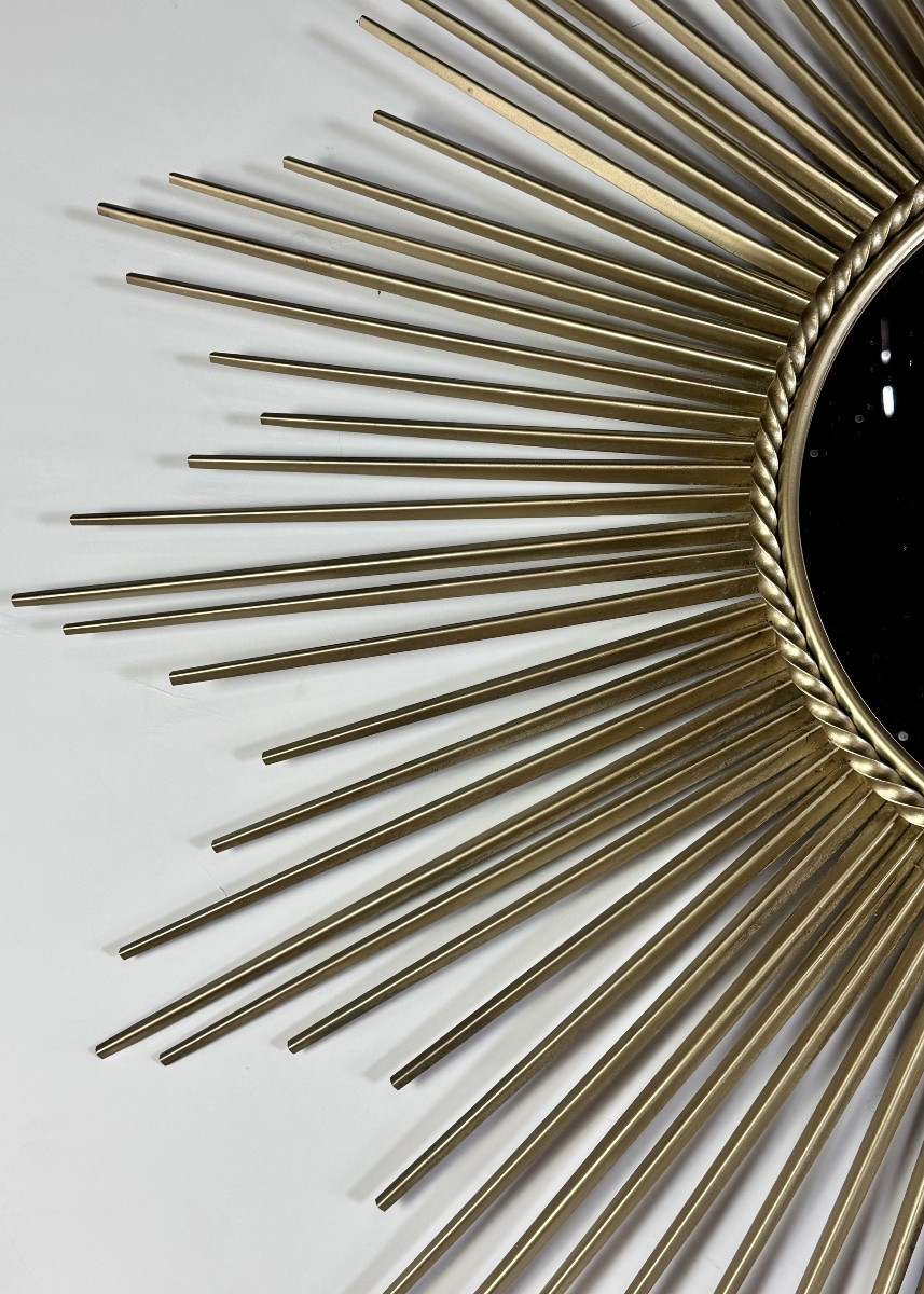 Miroir soleil Chaty Vallauris 1960 Diamètre 95 cm-photo-2