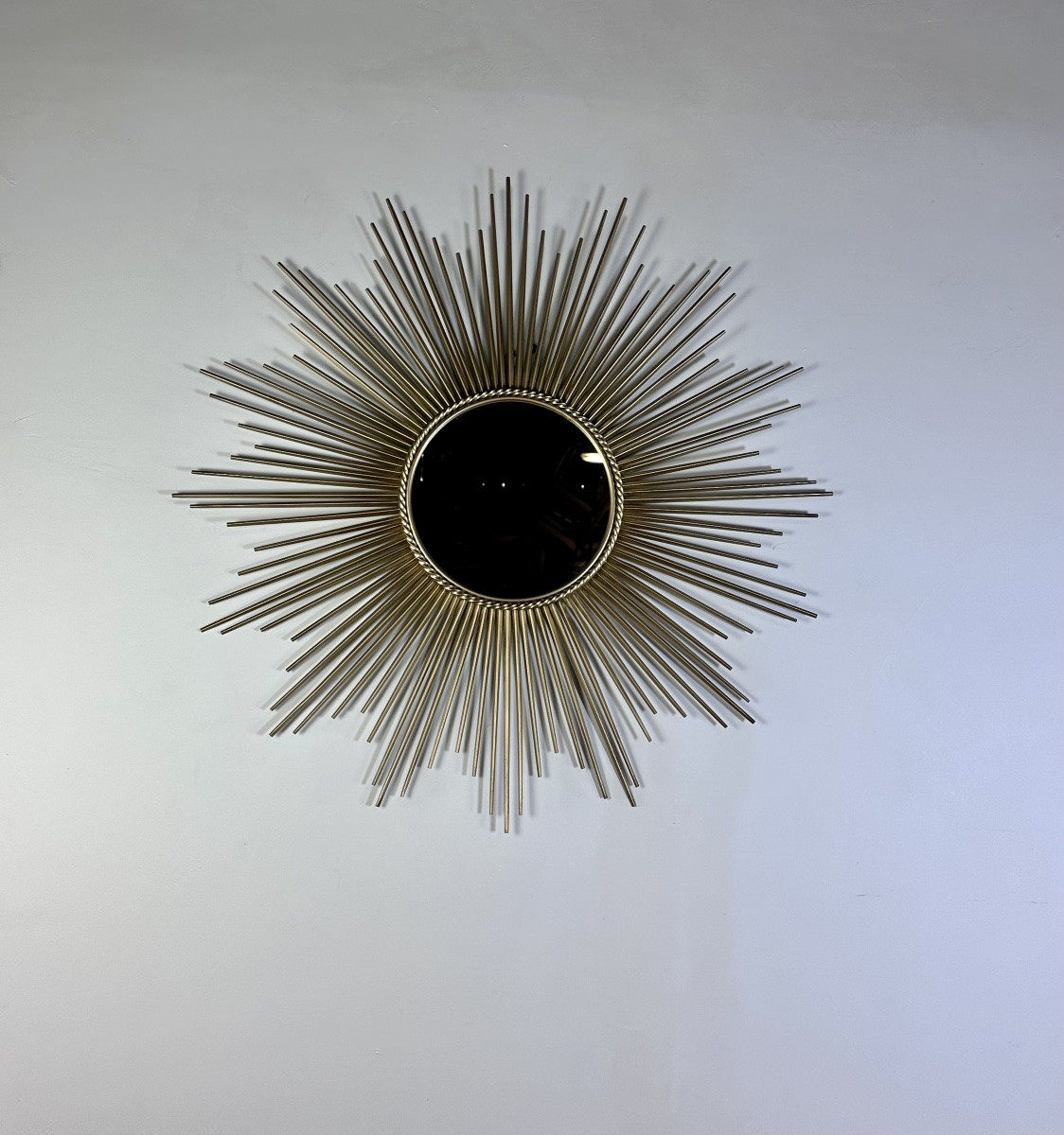 Miroir soleil Chaty Vallauris 1960 Diamètre 95 cm-photo-4