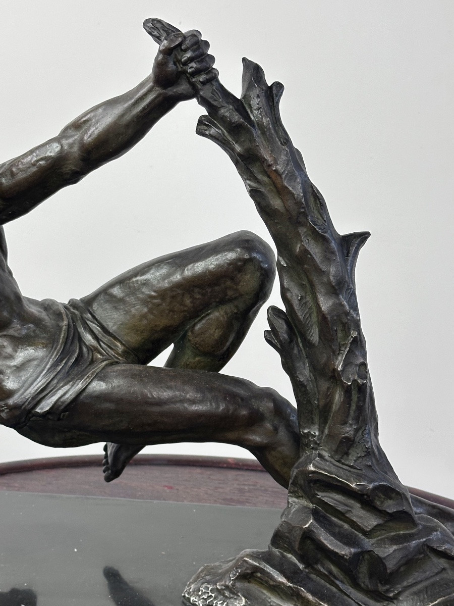 Art Deco Regula The Athlete Aped By Jacques Limousin-photo-5