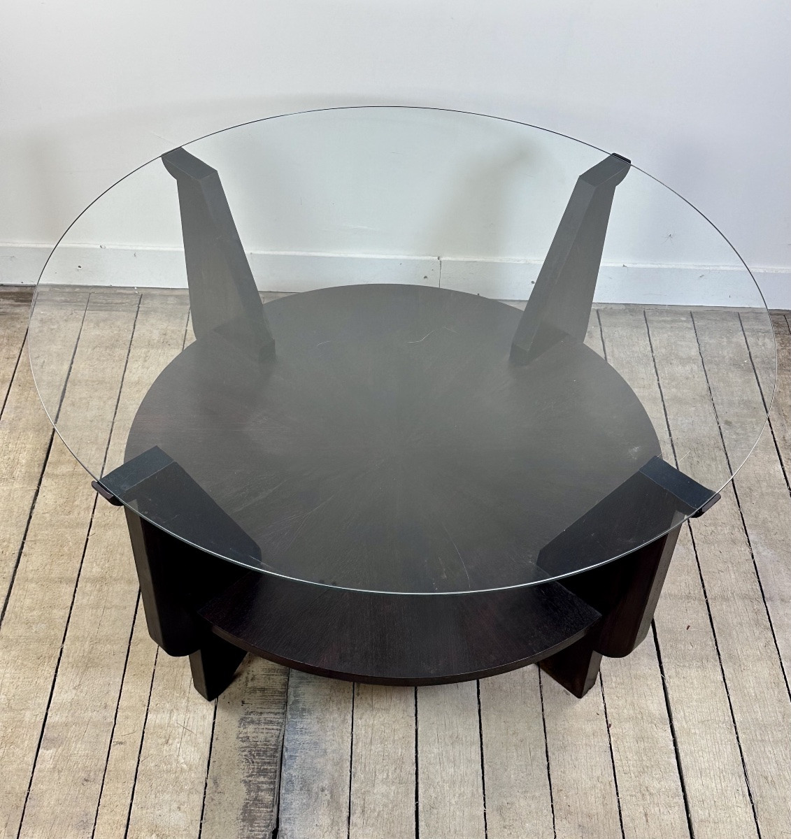 Art Deco Mahogany Coffee Table 1930-photo-4
