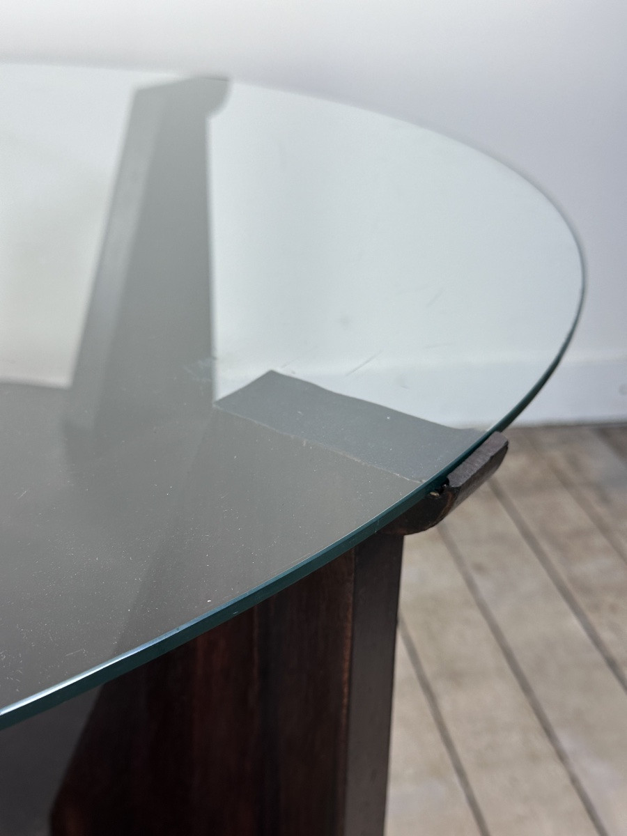 Art Deco Mahogany Coffee Table 1930-photo-4