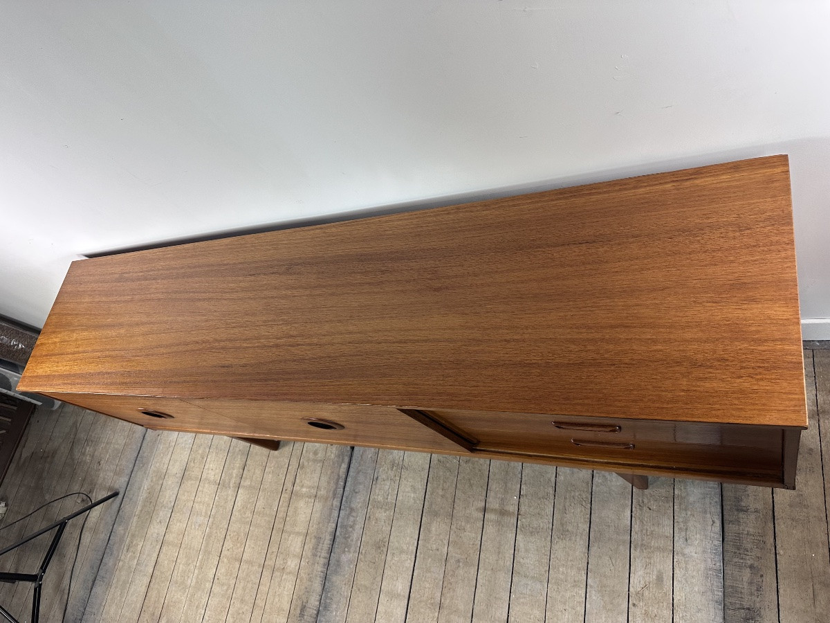 Scandinavian Teak Sideboard, 1960-photo-3