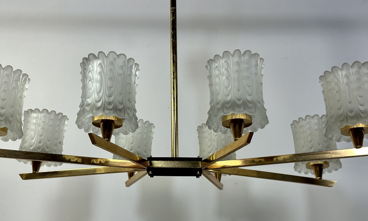 Vintage Chandelier From The 1960s-photo-4