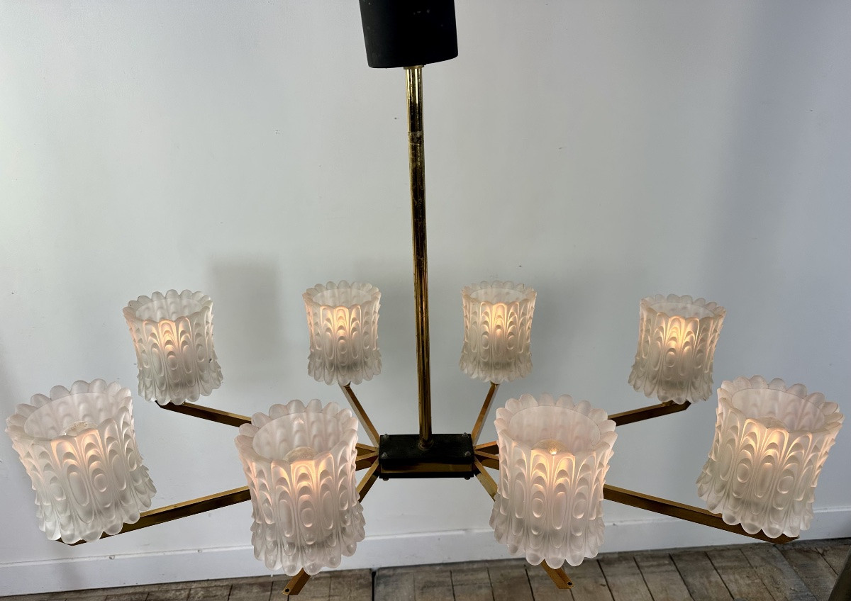 Vintage Chandelier From The 1960s-photo-3