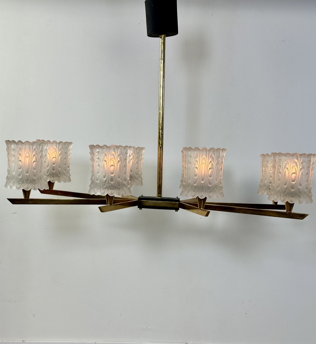 Vintage Chandelier From The 1960s-photo-5