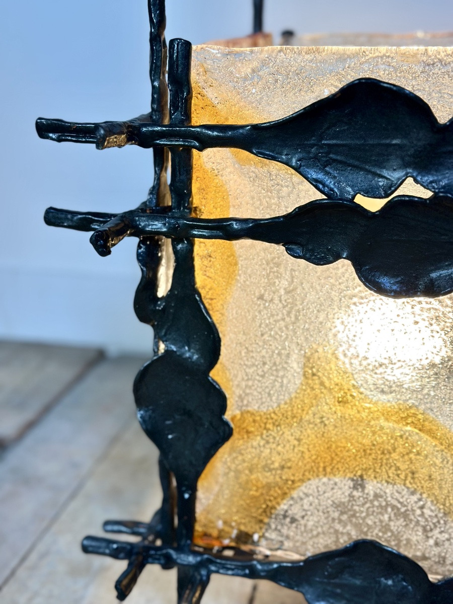 Brutalist Lamp 1960 By Tom Ahlström And Hans Ehrich-photo-4