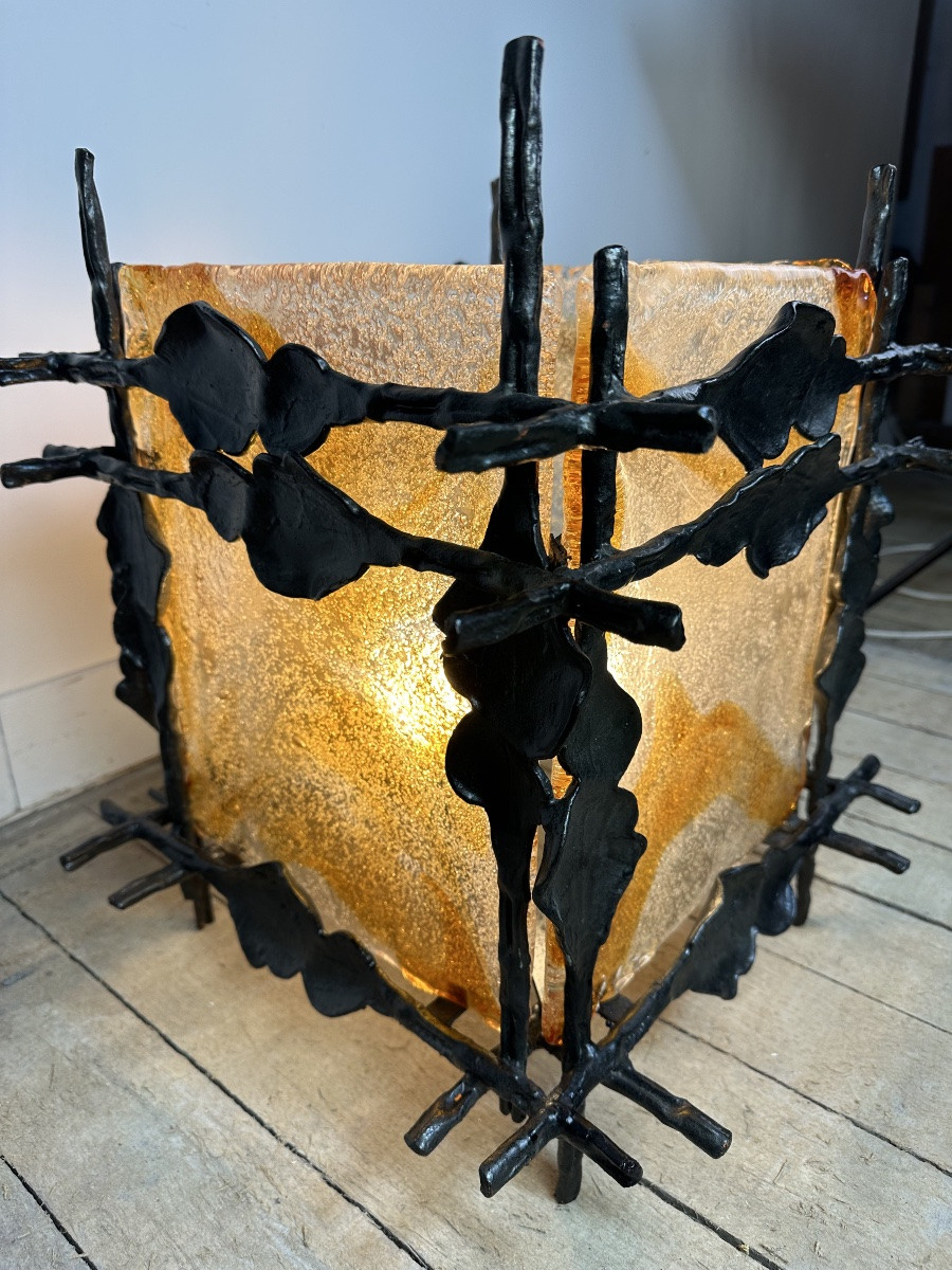 Brutalist Lamp 1960 By Tom Ahlström And Hans Ehrich-photo-1