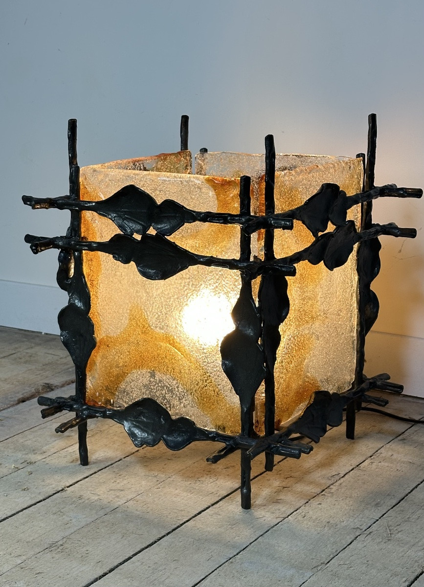 Brutalist Lamp 1960 By Tom Ahlström And Hans Ehrich-photo-6