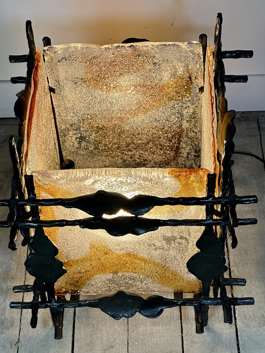 Brutalist Lamp 1960 By Tom Ahlström And Hans Ehrich-photo-7