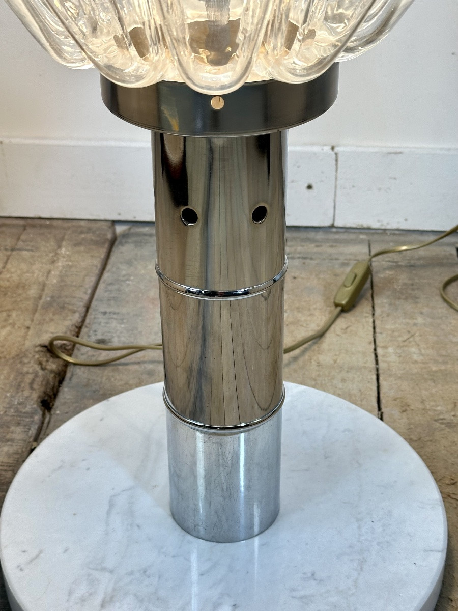 Lampe Diamant en verre murano Italie 1970'S-photo-3