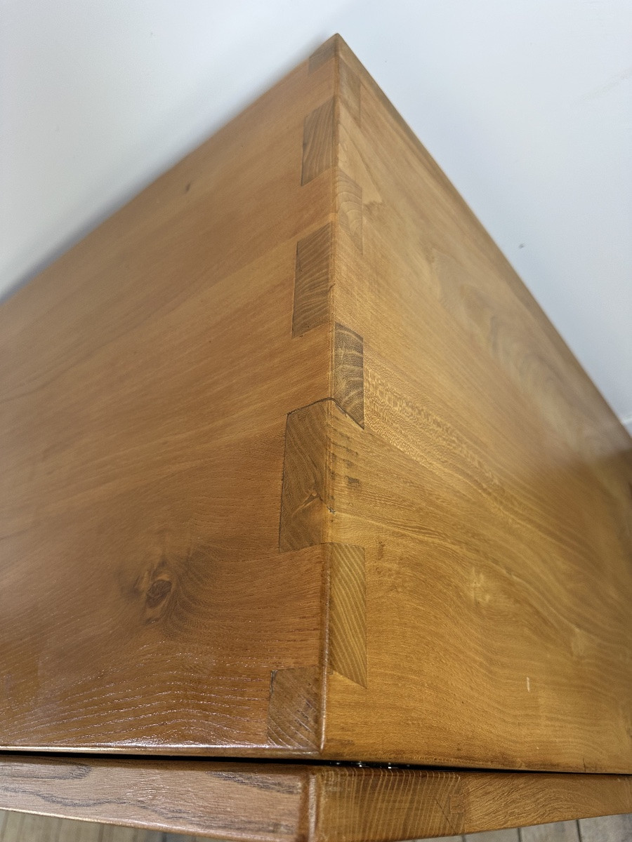 Enfilade en orme massif huilé Maison REGAIN 1970-photo-2