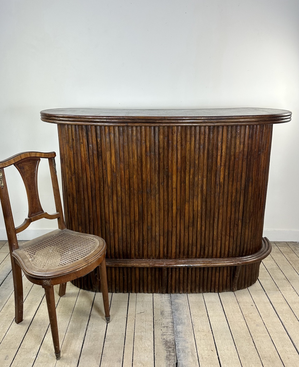 Vintage Bamboo Bar From The 1970s-photo-8